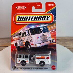 Matchbox Pierce Arrow XT Fire Engine 104/125 Die-Cast Toy